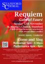 Come and Sing for experienced singers - Faure Requiem